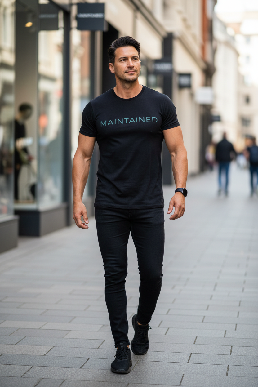 MAINTAINED T-Shirt - Black Edition